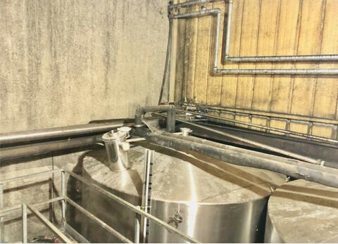 316 stainless steel tank - On invert