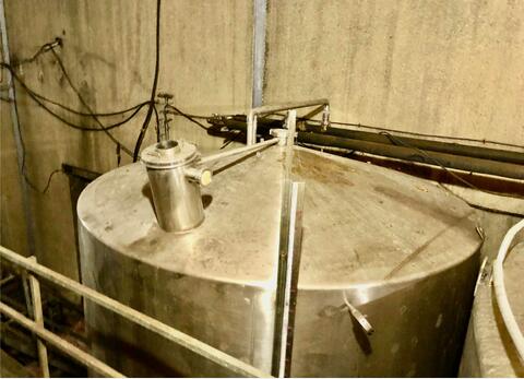 316 stainless steel tank - On invert