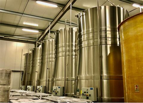 304 stainless steel tank - Tronconical
