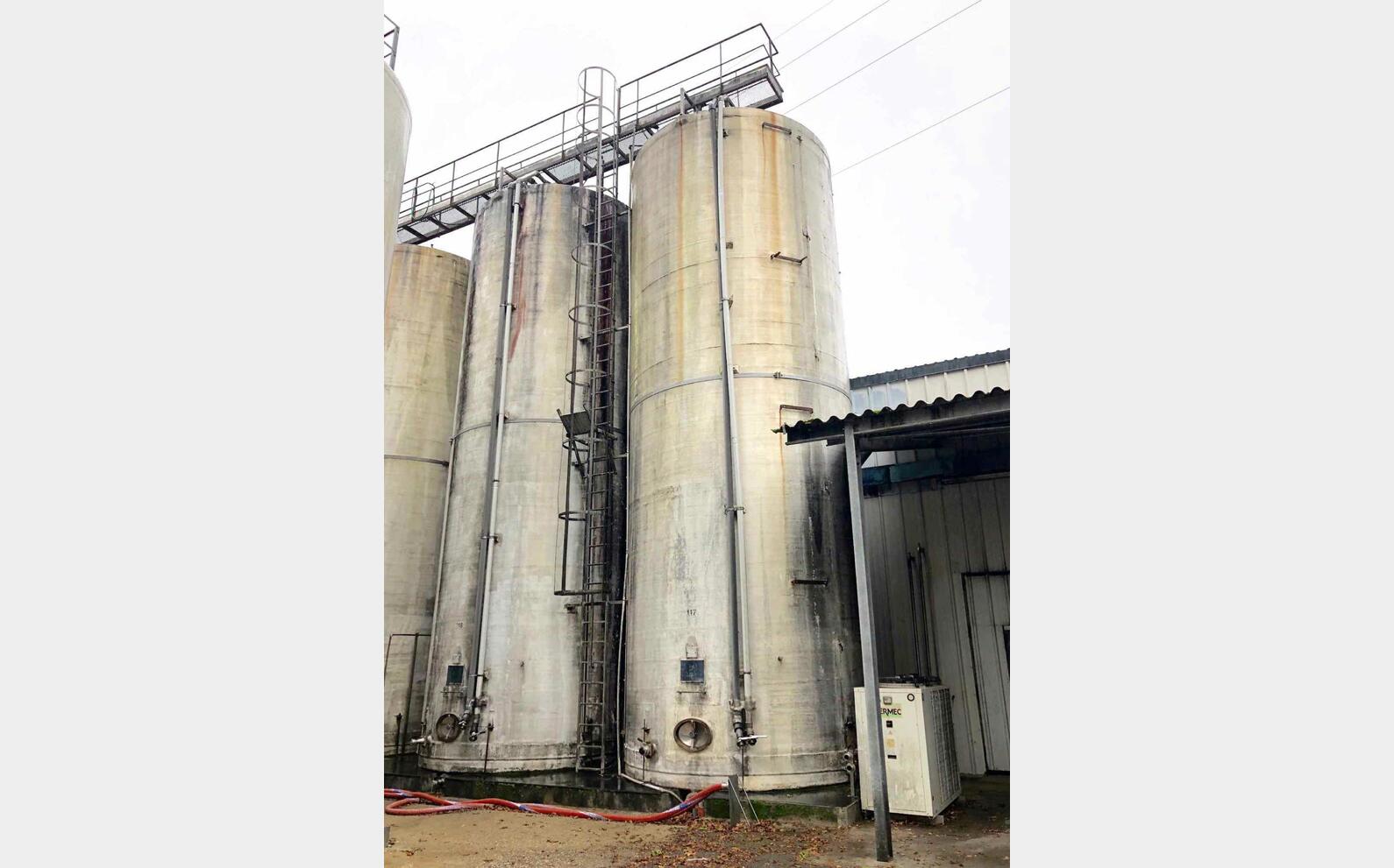 Cuve fibre - Cylindrique 1000 HL (100 000 litres)
