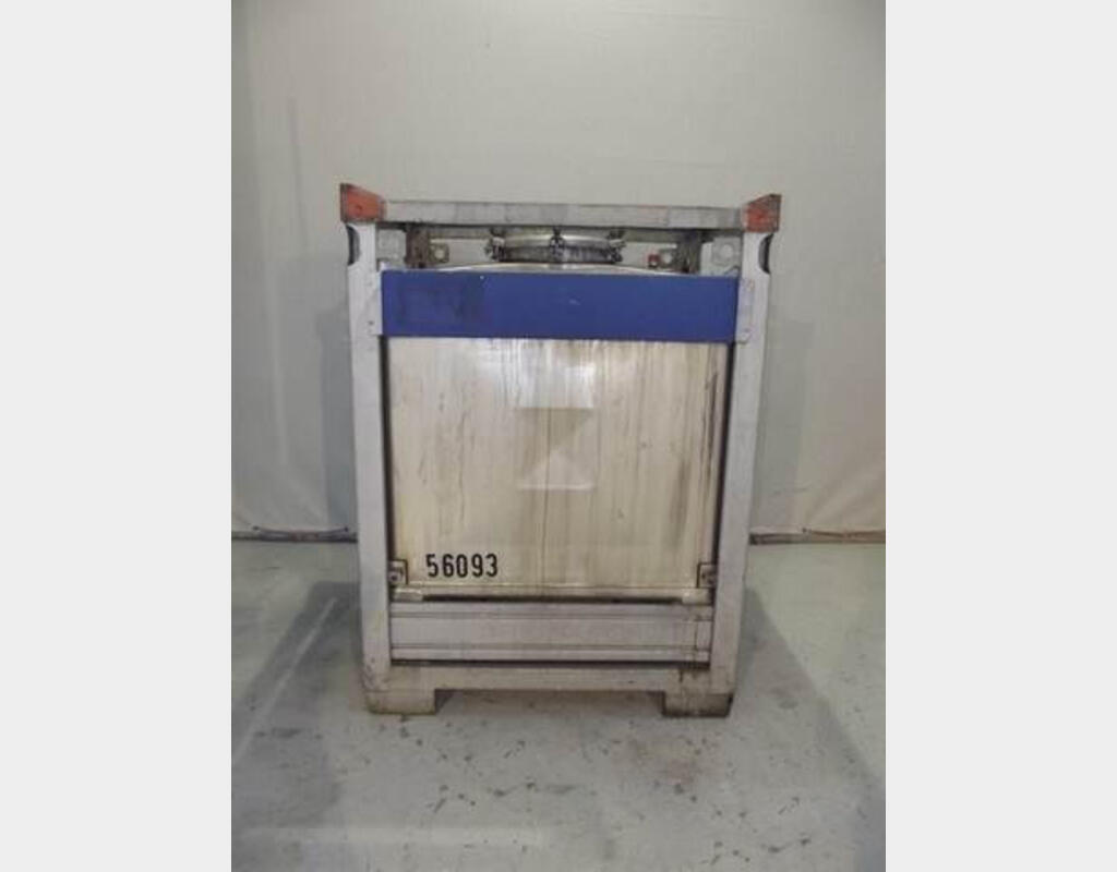 Container inox 304L sur chassis Marque : UMFORMTECHNIK HAUSAC