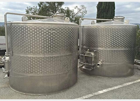 Cuve inox de stockage - Volume : 45HL (4500 litres)