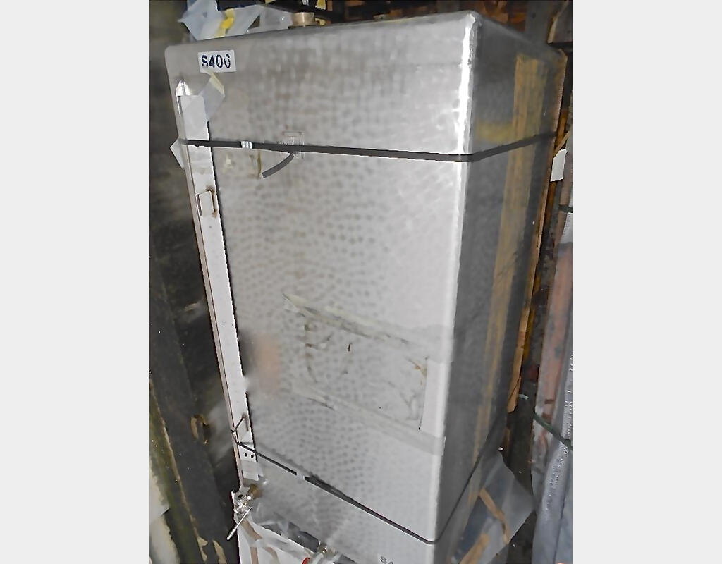 Cuve INOX rectangulaire - Volume : 650 litres