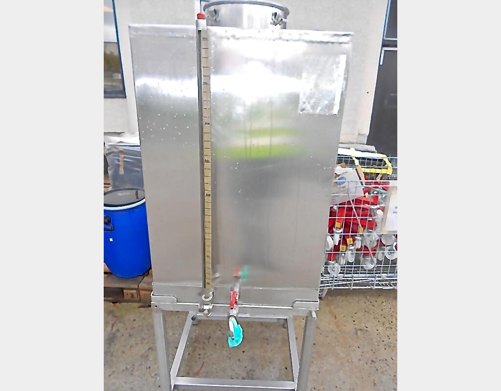 Cuve INOX rectangulaire - Volume : 400 litres