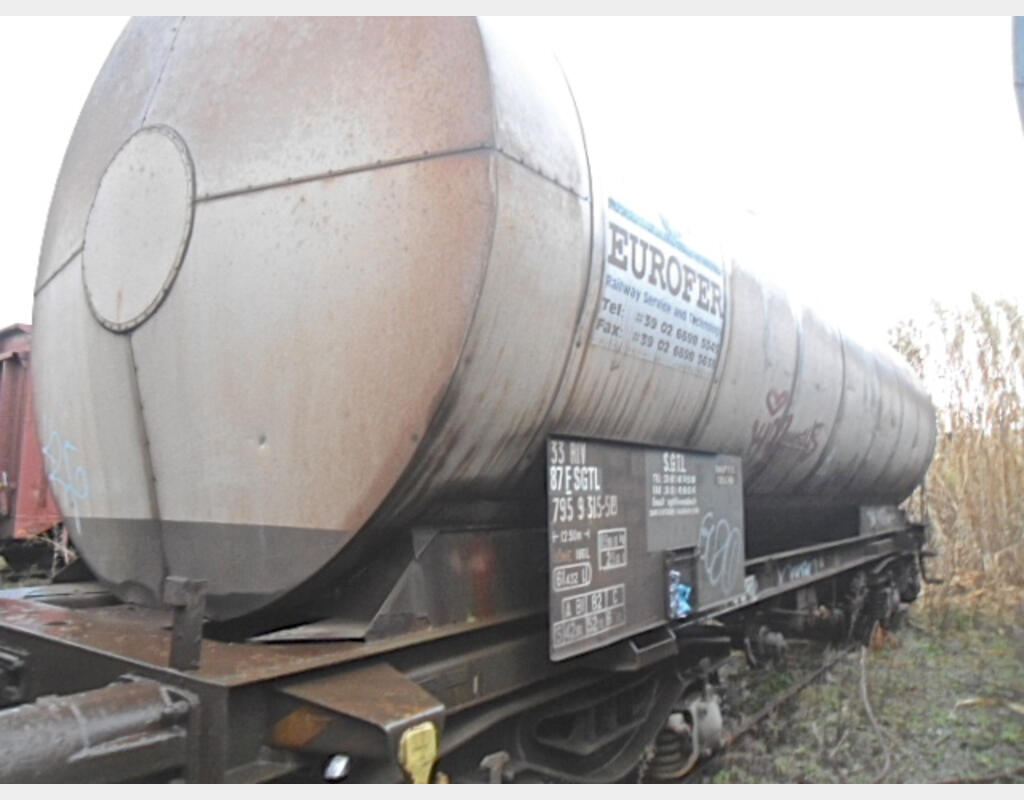 Cuve acier revêtu horizontale - Capacité 60 m3 (60 000 L)