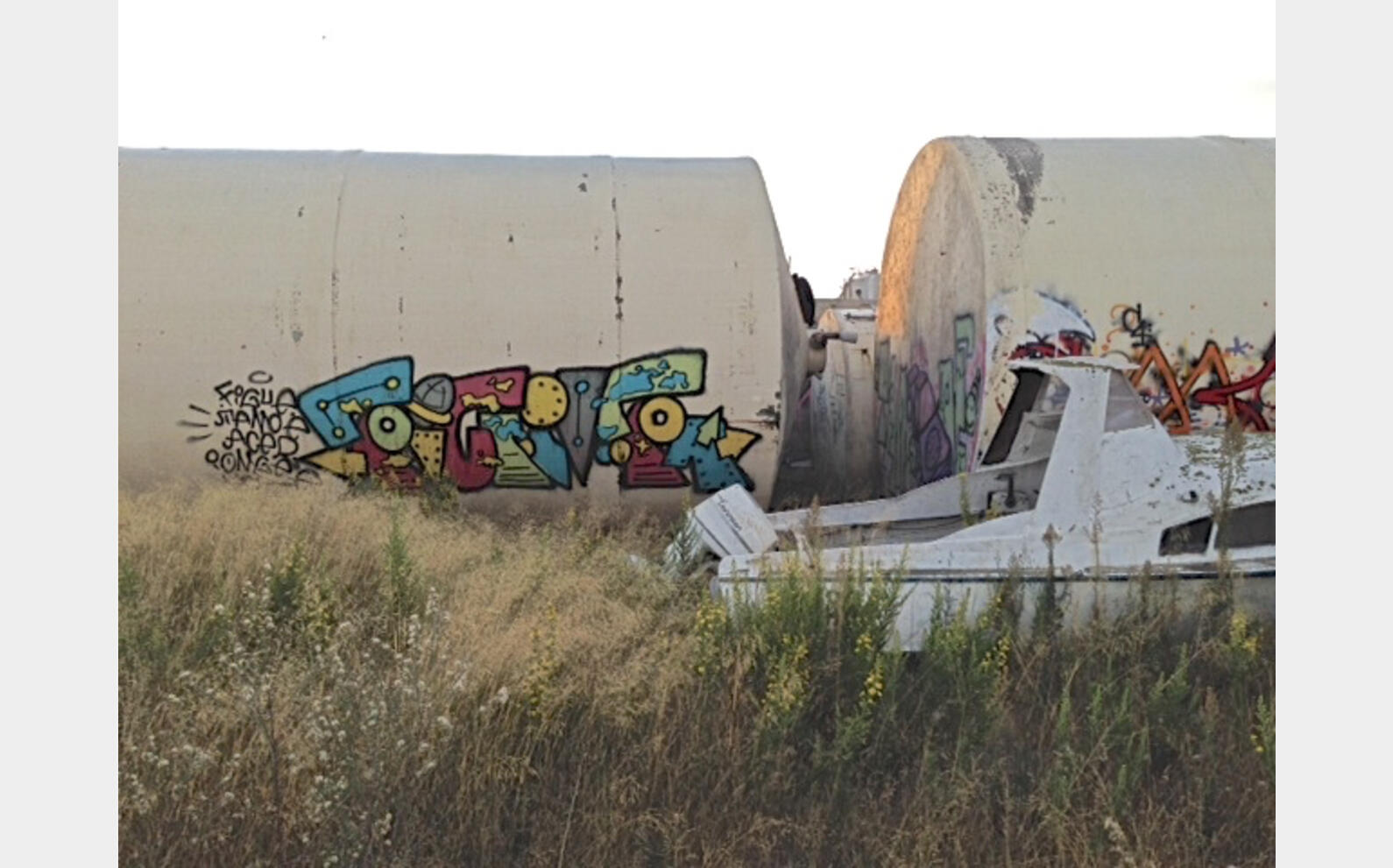 Fiberglass storage tank 971.90 HL (97 190 Liters)
