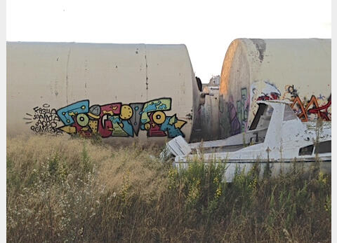 Fiberglass storage tank 971.90 HL (97 190 Liters)