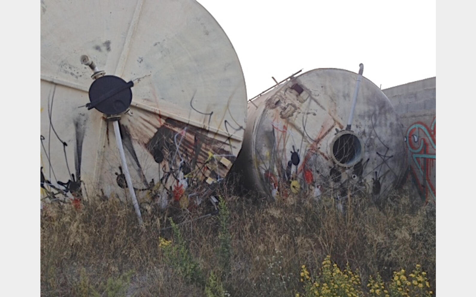 Fiberglass storage tank 971.90 HL (97 190 Liters)