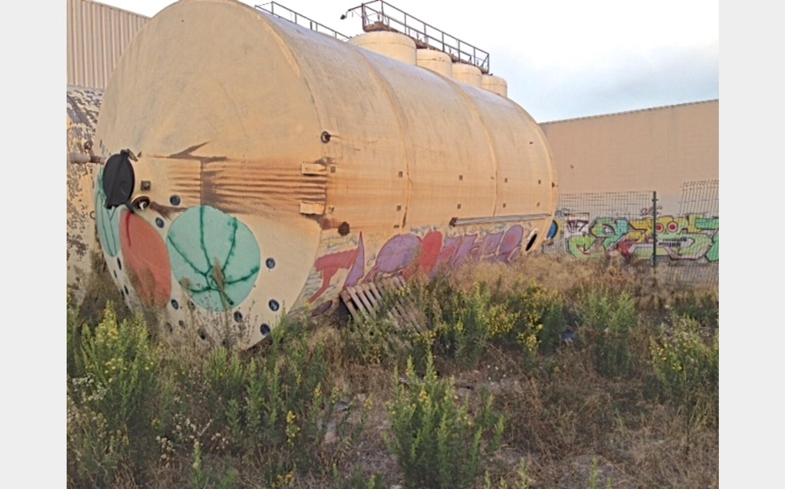 Fiberglass storage tank 971.90 HL (97 190 Liters)