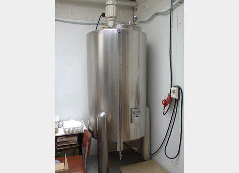 Cuve INOX de mélange ATEX - Volume : 1000 litres