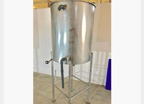 316 stainless steel reactor - Volume: 600 liters