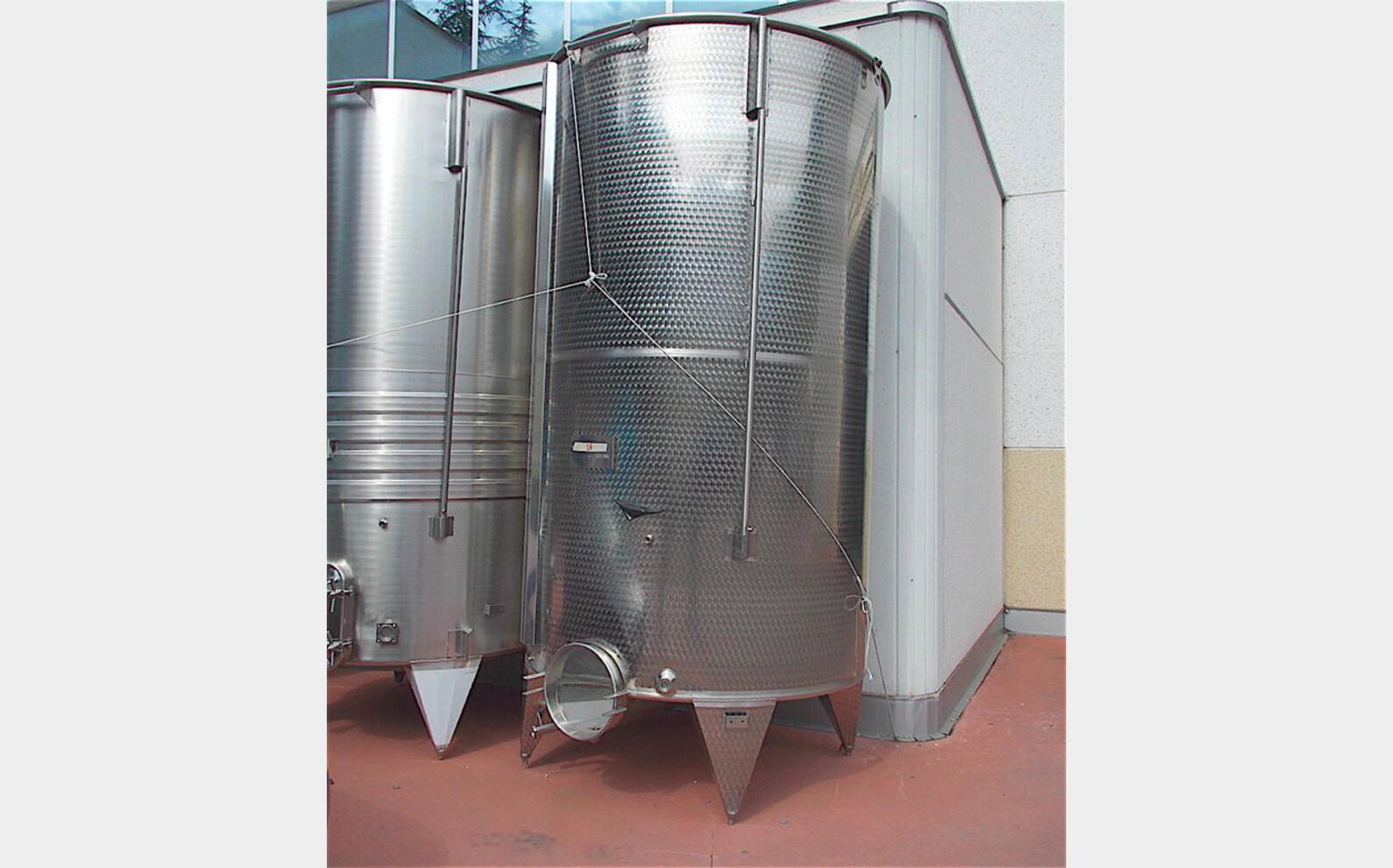 Cuve à chapeau flottant en INOX 304 - Volume 8000 L