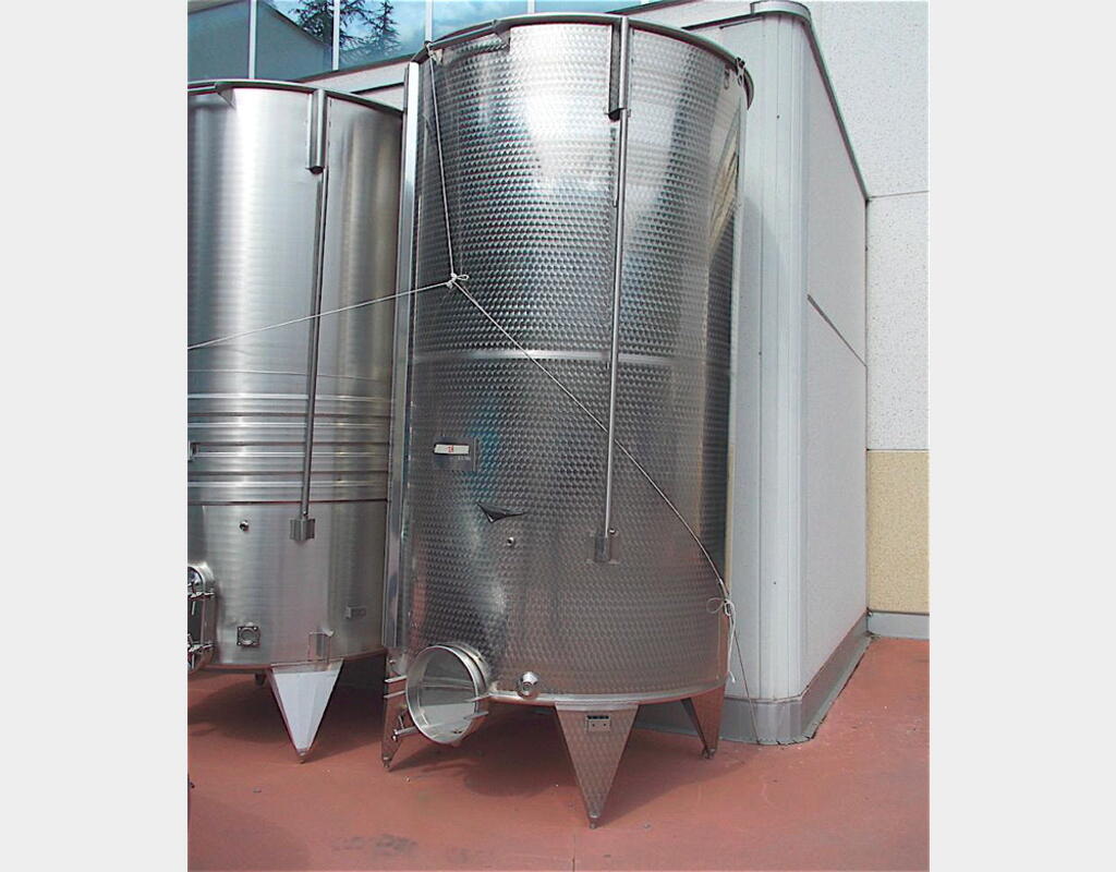 Cuve à chapeau flottant en INOX 304 - Volume 8000 L