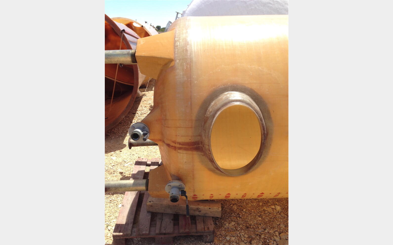 Cuve fibre de 50 HLS