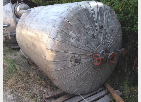 Cuve de stockage acier isolée - Volume : 5000 litres