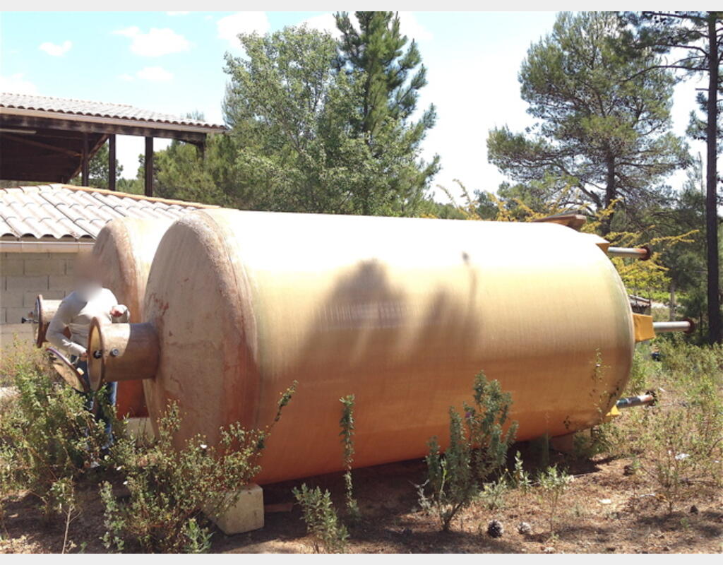 Cuve fibre de 120 HLS