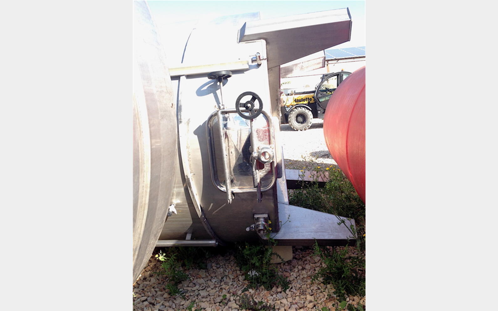 Cuve inox de 113 HLS