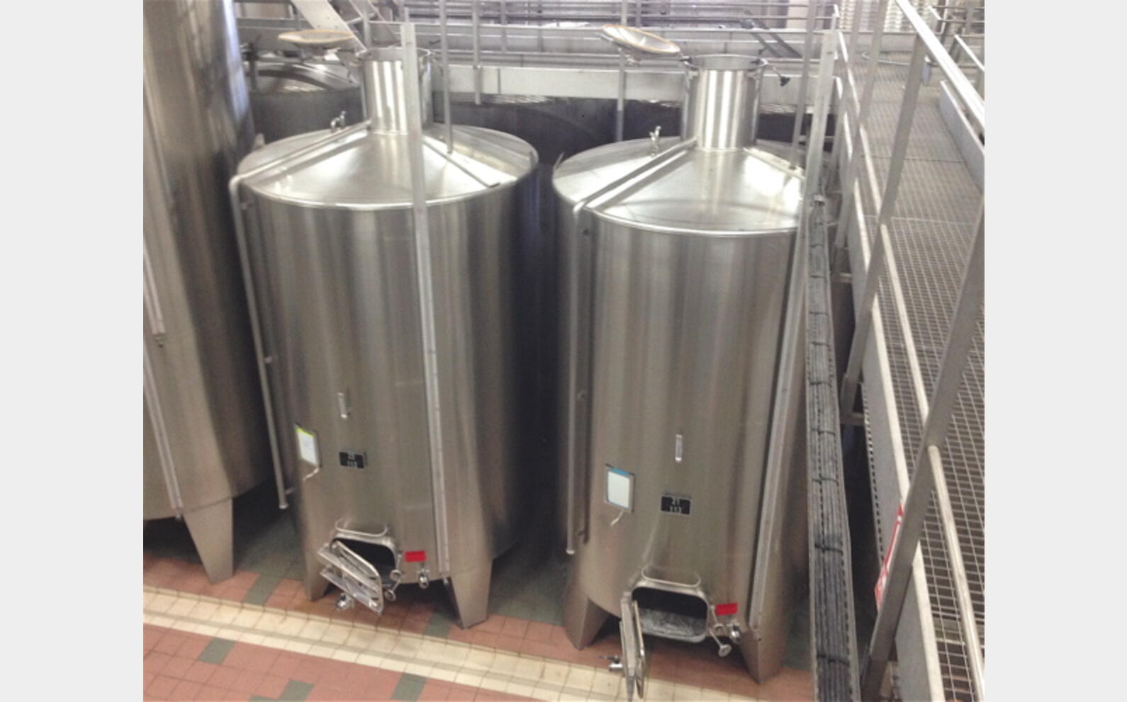 Cuve inox de 113 HLS