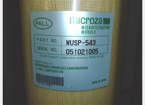 Filtre tangentiel pour microfiltration - Sortie moyenne : 10.000 - 15.000 L/h