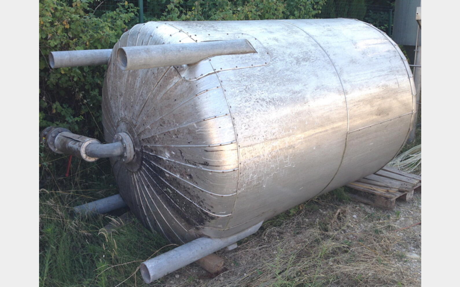 Cuve stockage acier isol&eacute;e