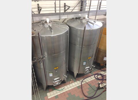Cuve inox  - Volume : 12 000 litres (120 hectos)