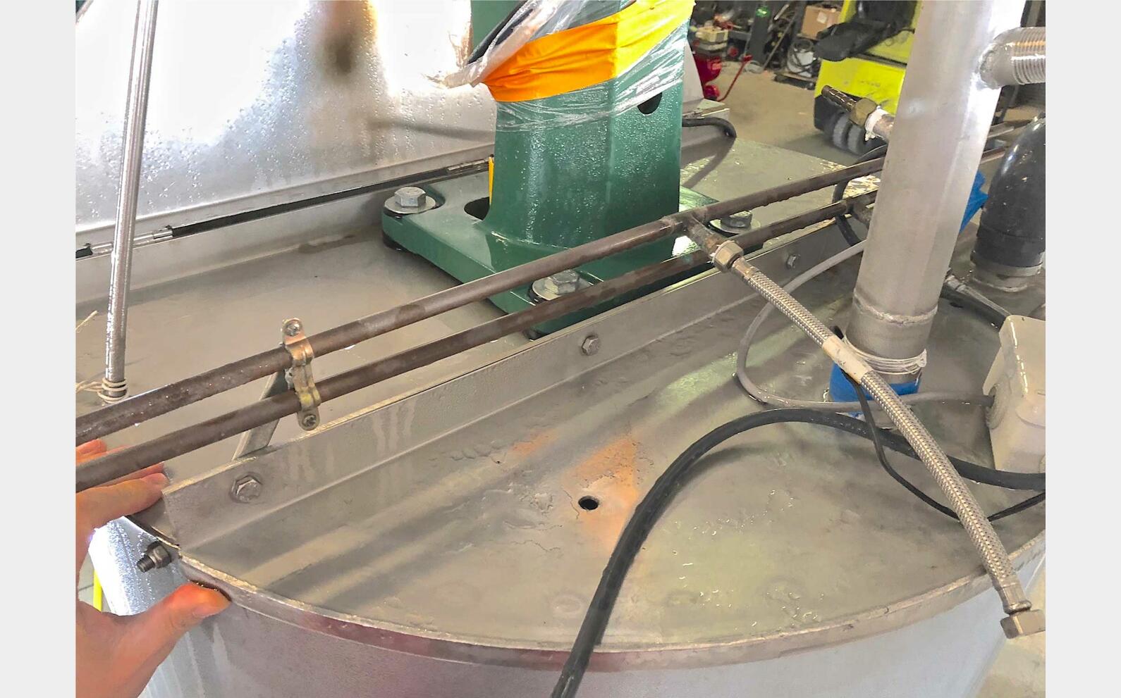 R&eacute;acteur en inox 316L avec agitateur