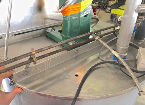 R&eacute;acteur en inox 316L avec agitateur