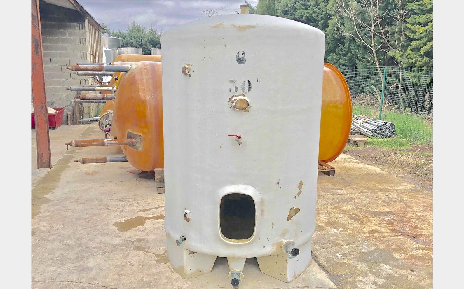 Fibre storage tank 30 HL (3000 liters)