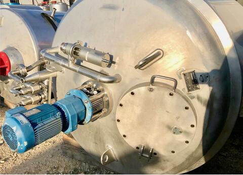 cuve inox de m&eacute;lange LSDH18