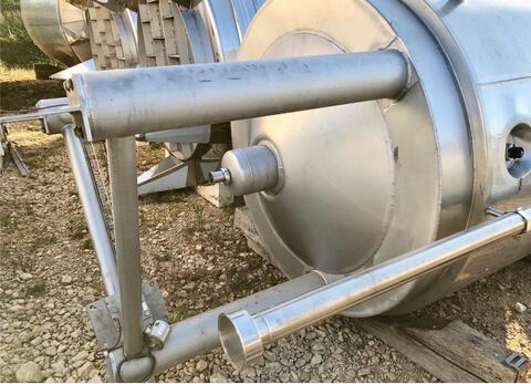 Cuve inox de mélange - Volume : 3000 litres