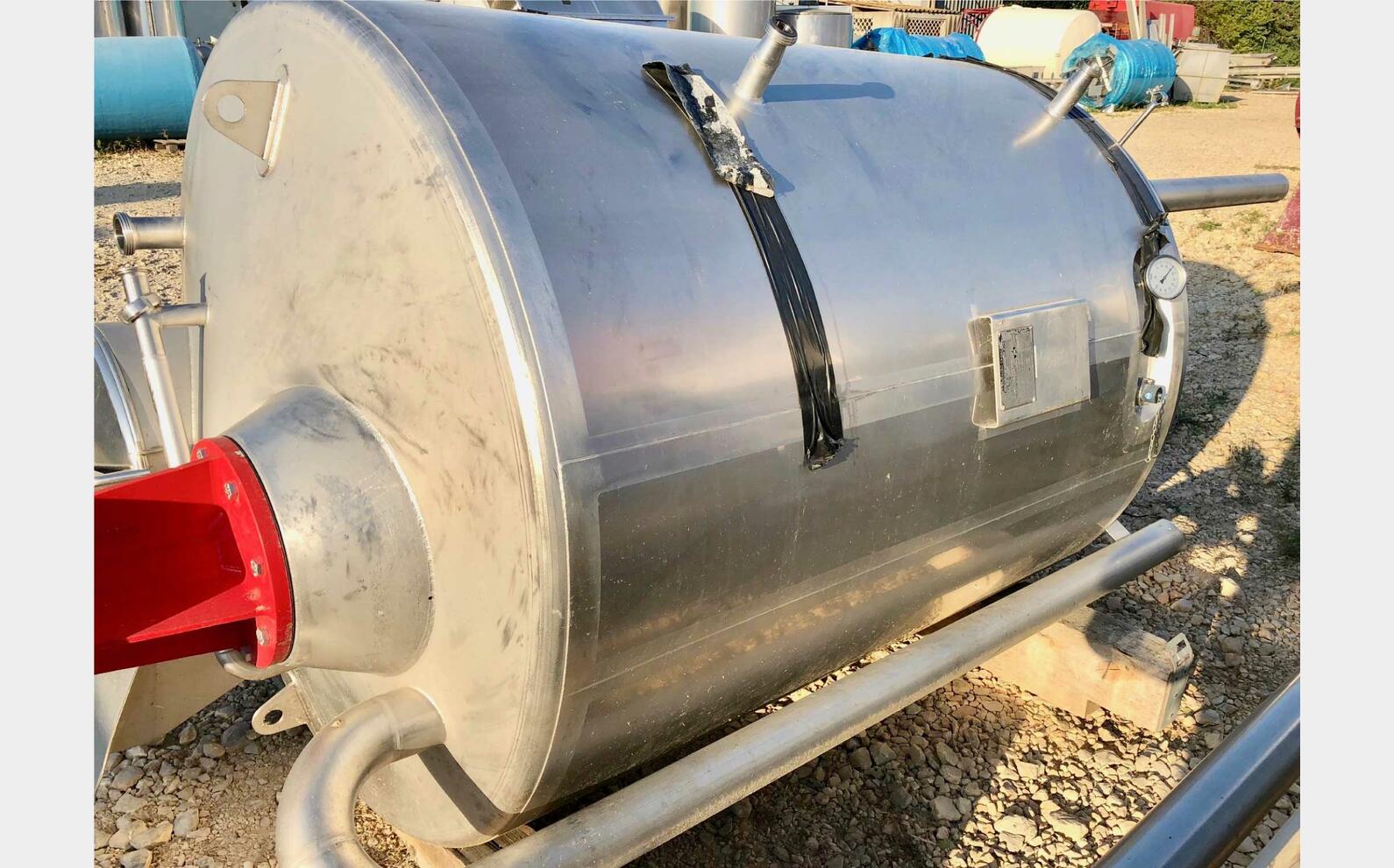 Cuve inox de m&eacute;lange LSDH18