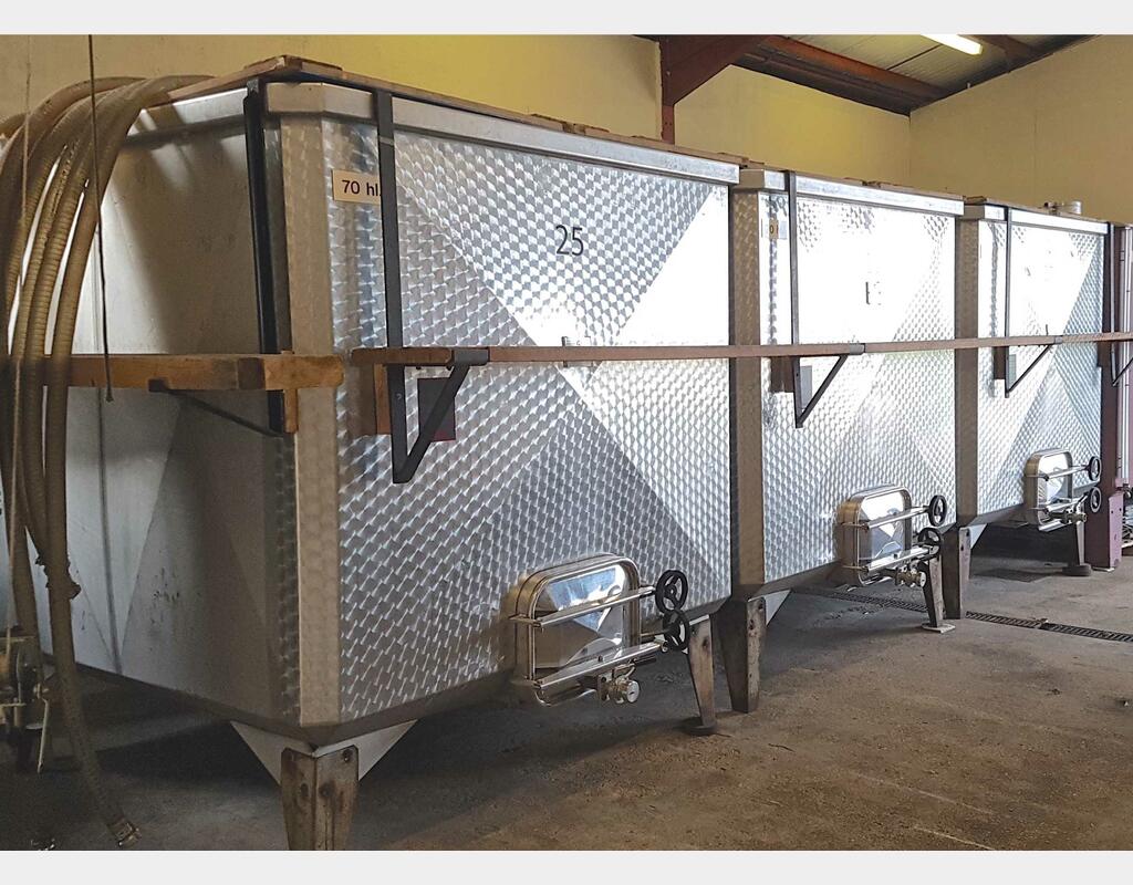 Cuve inox 70 hls de vinification marque : Bressanne