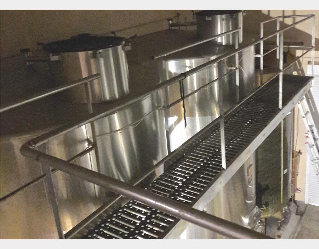 Passerelle inox