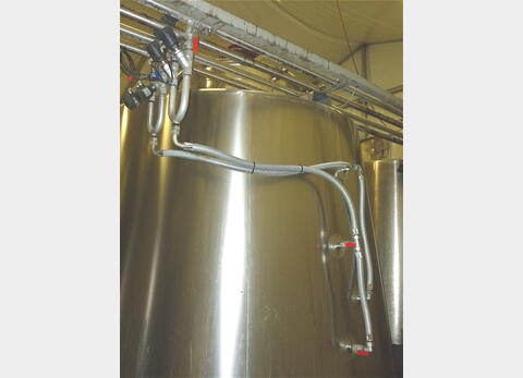 Cuve tronconique climatisée et isolée - Volume : 55 HL (5500 litres)