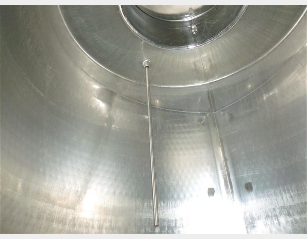 Cuve tronconique climatisée et isolée - Volume : 55 HL (5500 litres)