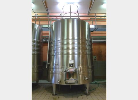 Cuve inox tronconique sur pieds Ann&eacute;e : 1999 Marque : PIERRE GUERIN