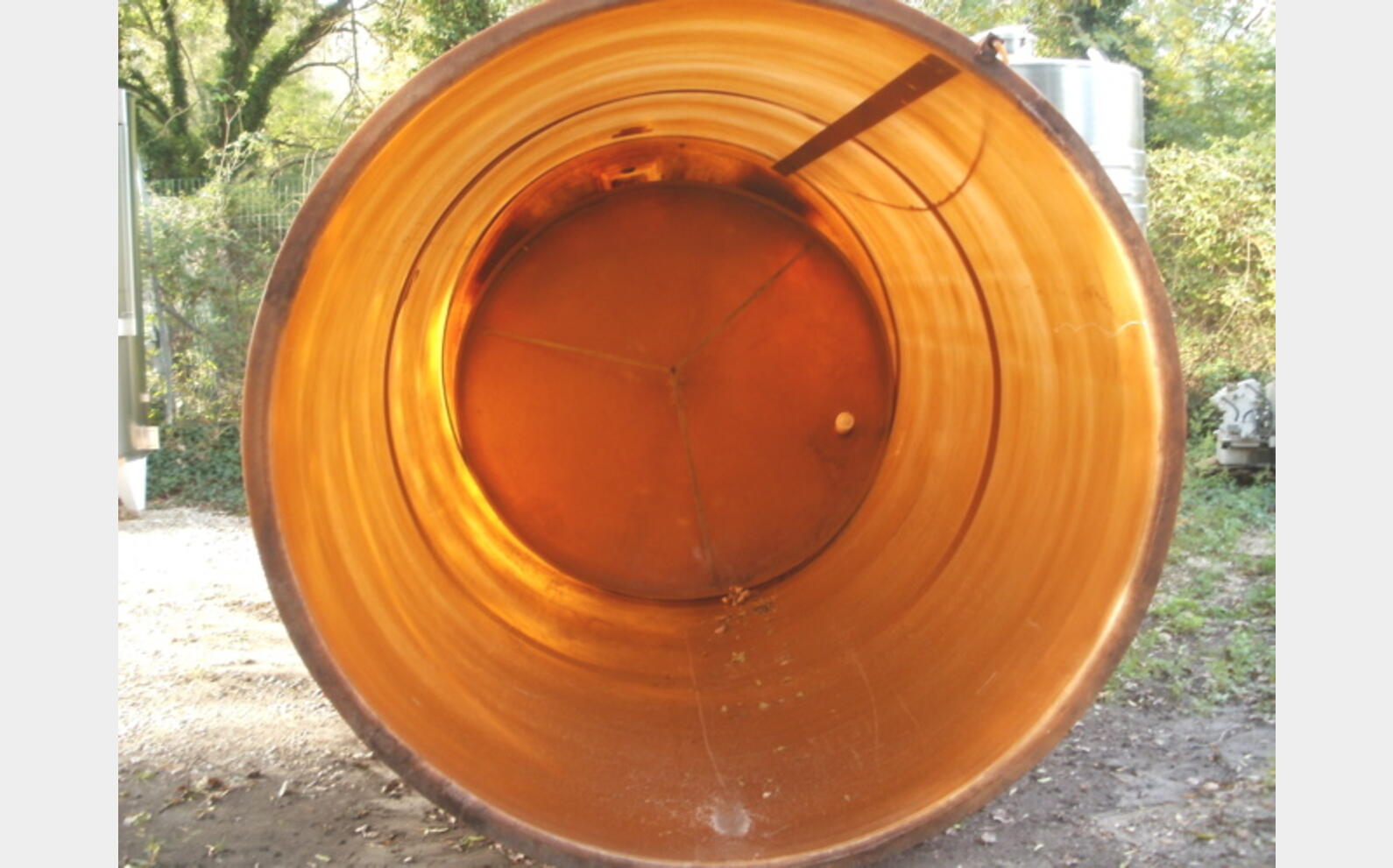 Cuve polyester de 100 hls cylindrique