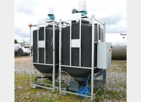 cuve m&eacute;lange PEHD Volume : 2080 litres