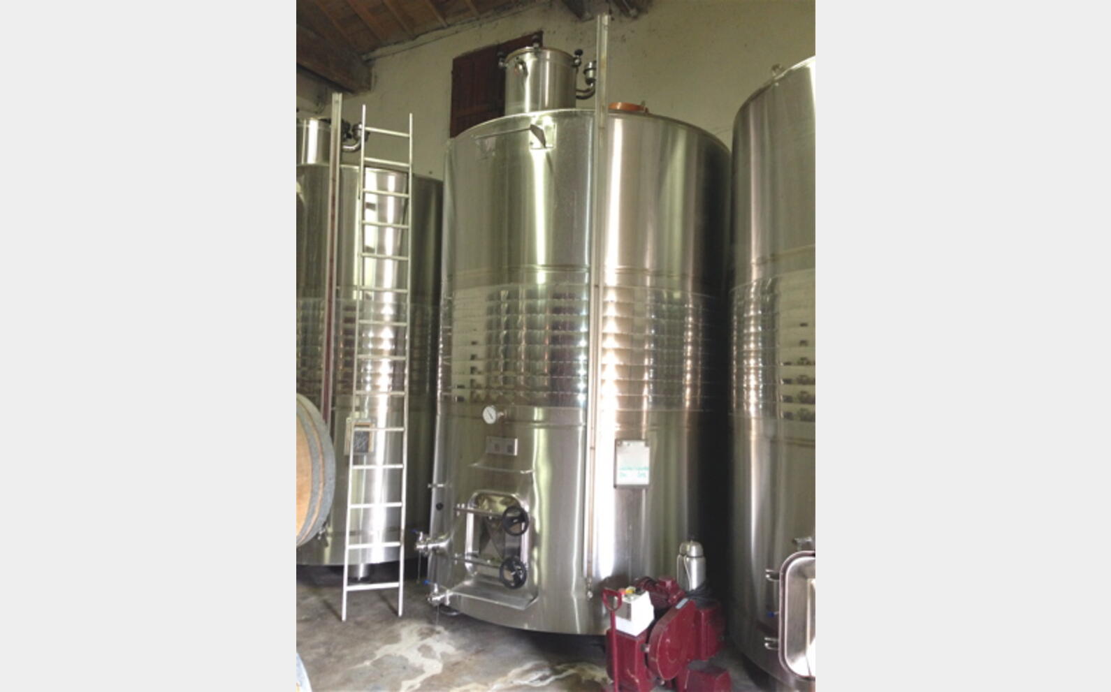 Cuve stockage INOX 316 de 130 hls