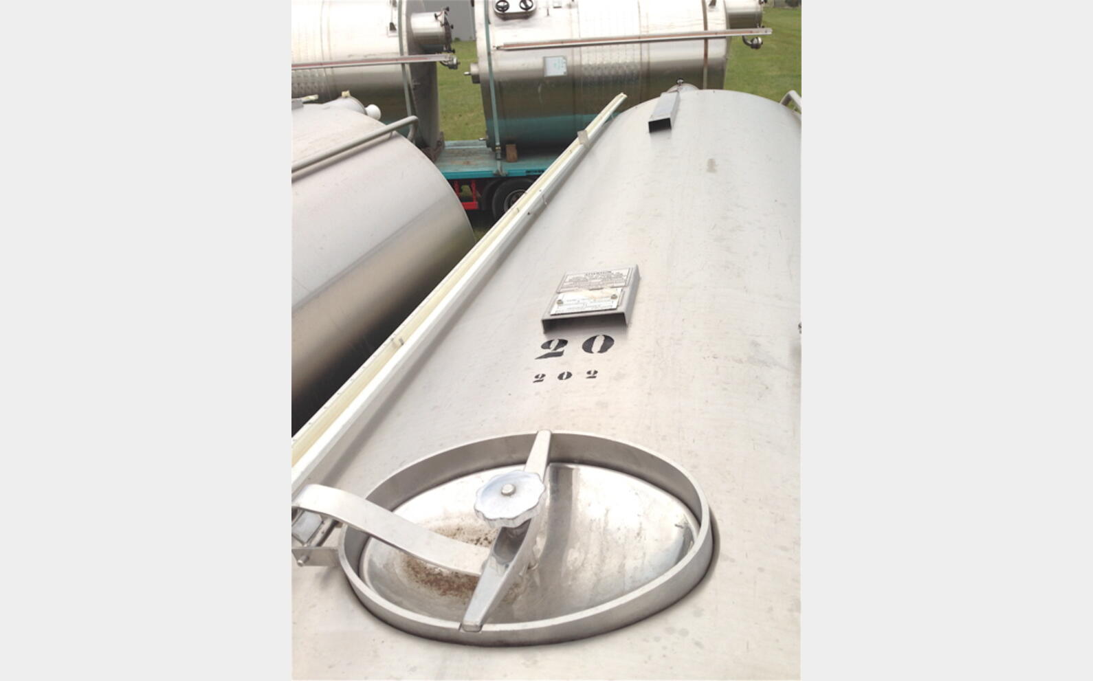Cuve stockage INOX 316