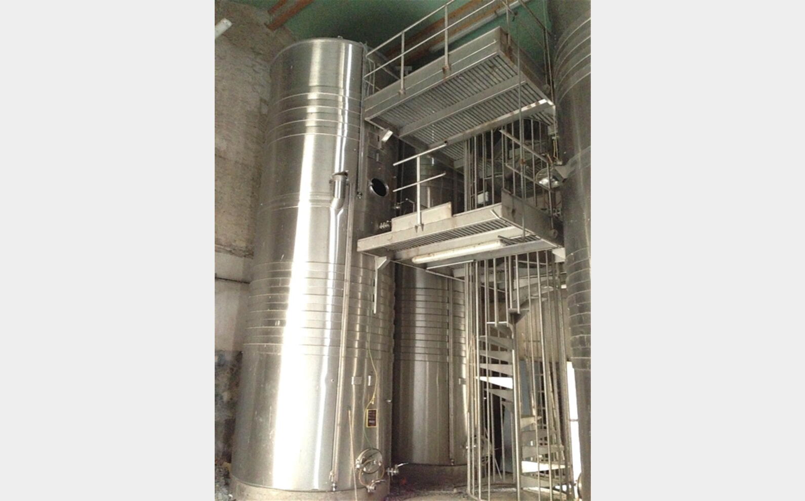 Cuve INOX 316L 2 COMPT.