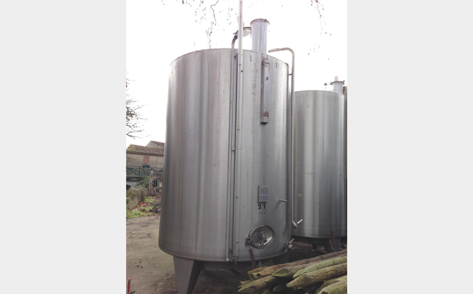 Cuve inox 316 de 150 Hls