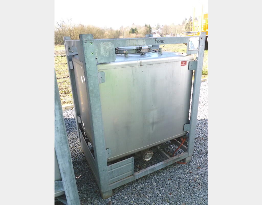 Conteneur en INOX 304 - Volume : 1000 litres
