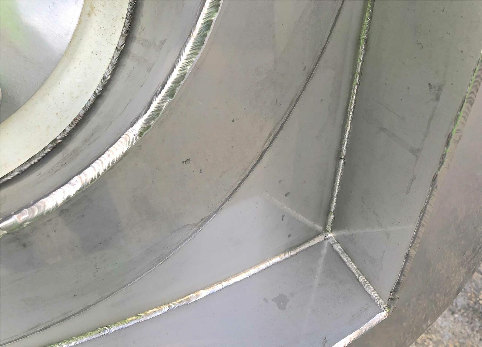 Cuve inox 316L - Stockage - Fond conique incliné