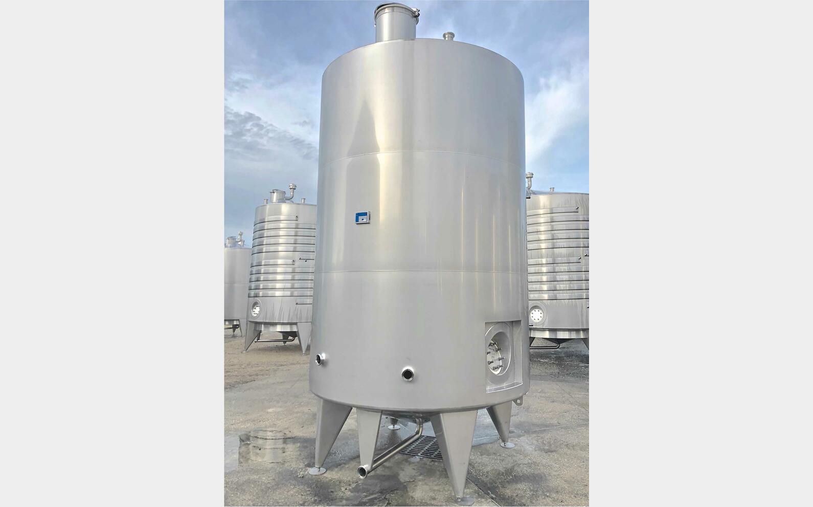 Storage tank - 316L stainless steel 101 HL (10100 litres) ARSILAC