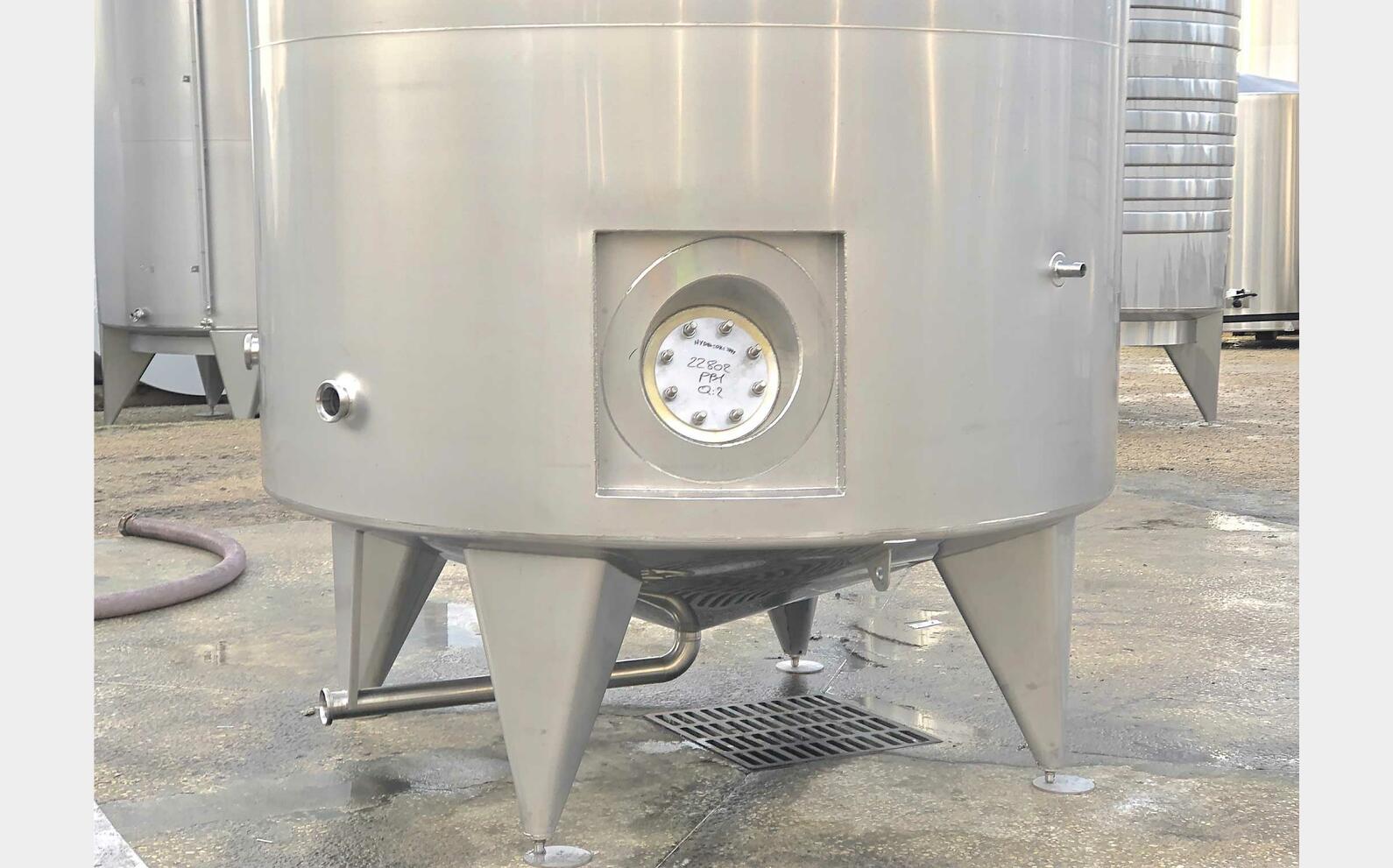 Storage tank - 316L stainless steel 101 HL (10100 litres) ARSILAC