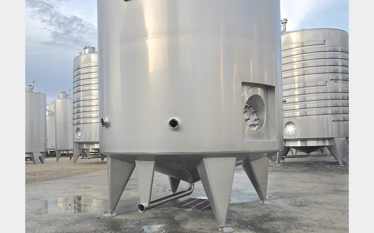 Cuve inox 316L - Thermor&eacute;gul&eacute;e 101 HL (10100 Litres) ARSILAC