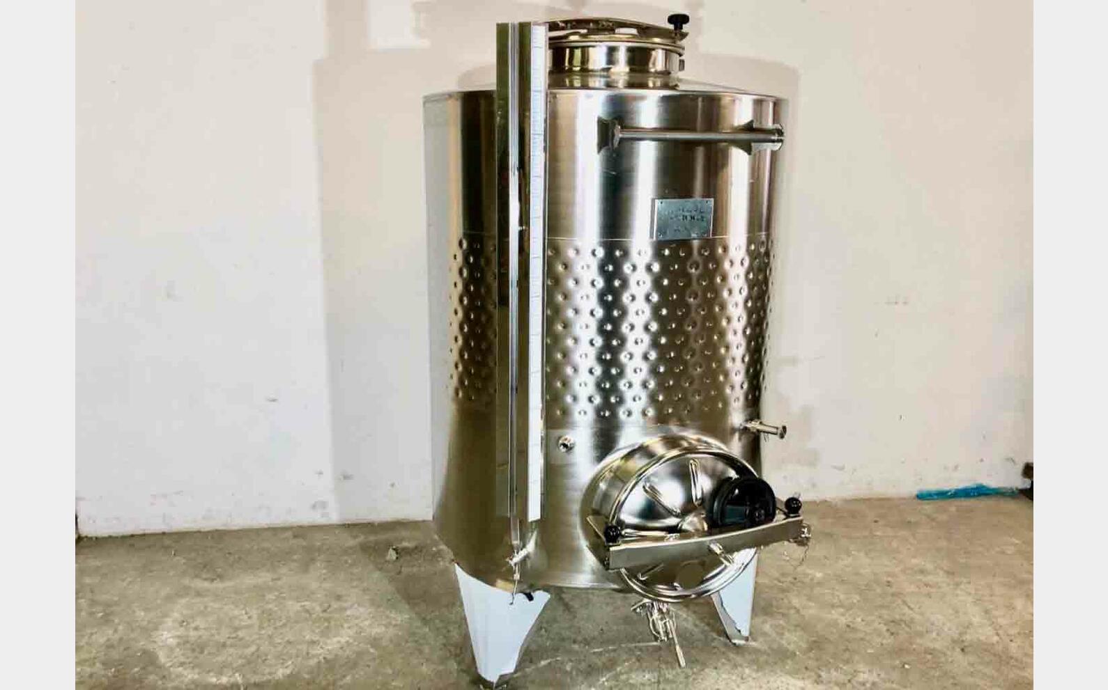 Cuve inox 304 - Circuit nid d'abeilles 10.9 HL (1 096 litres) ARSILAC