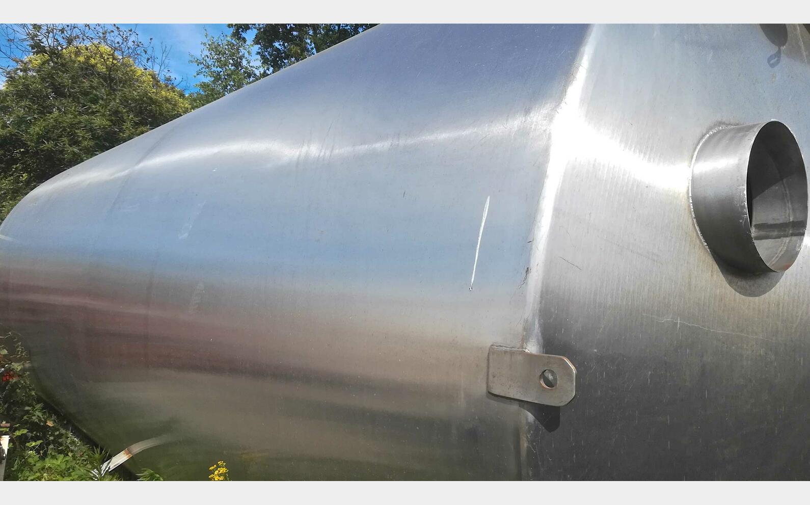 Cuve stockage inox