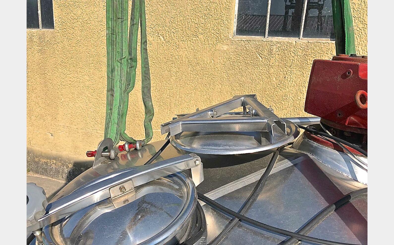 cuve m&eacute;lange inox 316L LSDH18 3000 litres